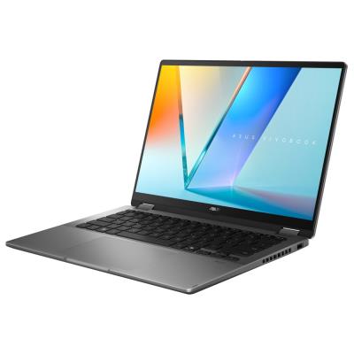 ASUS Vivobook Flip/ CORE ULTRA 7 256V/ 16GB/ 1TB SSD/ Intel® Graphics/ 14"WUXGA,touch,OLED/ W11H/ šedý