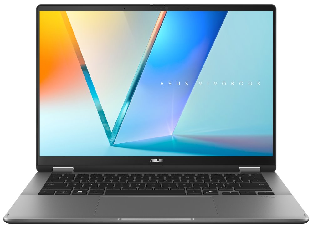 ASUS Vivobook Flip/ CORE ULTRA 5 226V/ 16GB/ 512GB SSD/ Intel® Graphics/ 14"WUXGA,touch/ W11H/ šedý