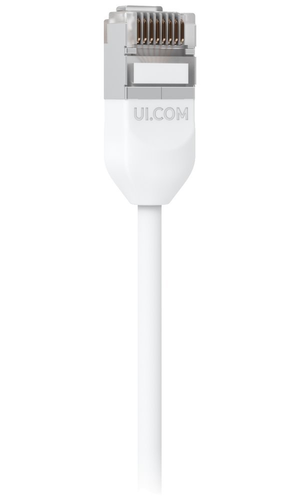 Ubiquiti UniFi Premium Patch Cable Outdoor 15m - Patch kabel, venkovní, Cat6A, bílý, 15m