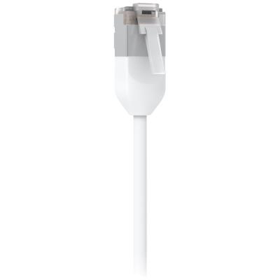 Ubiquiti UniFi Premium Patch Cable Outdoor 1m - Patch kabel, venkovní, Cat6A, bílý, 1m