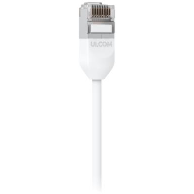 Ubiquiti UniFi Premium Patch Cable Outdoor 3m - Patch kabel, venkovní, Cat6A, bílý, 3m