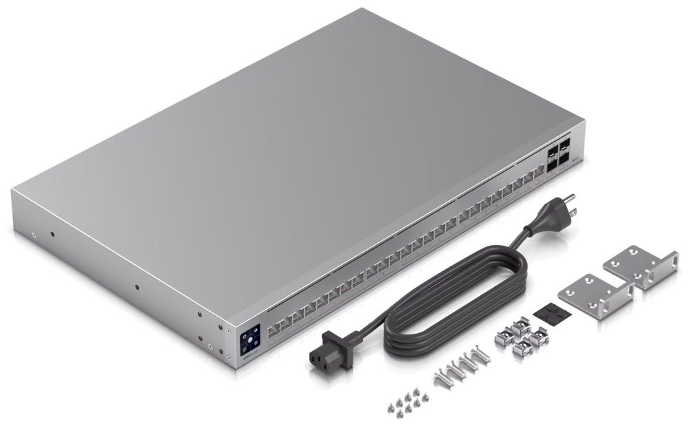 Ubiquiti UniFi Switch Pro HD 24 - 22x 2.5GbE, 2x 10GbE, 4x SFP+, Etherlighting