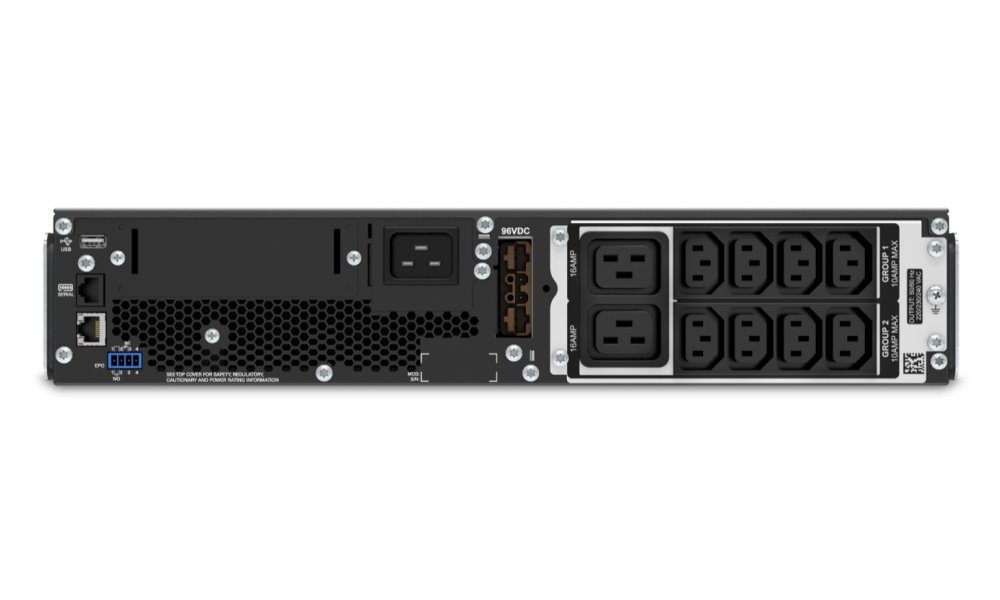 APC Smart-UPS SRT 3000VA (2700W)/ ONLINE/ 2U/ RACK MOUNT/ 230V/ LCD