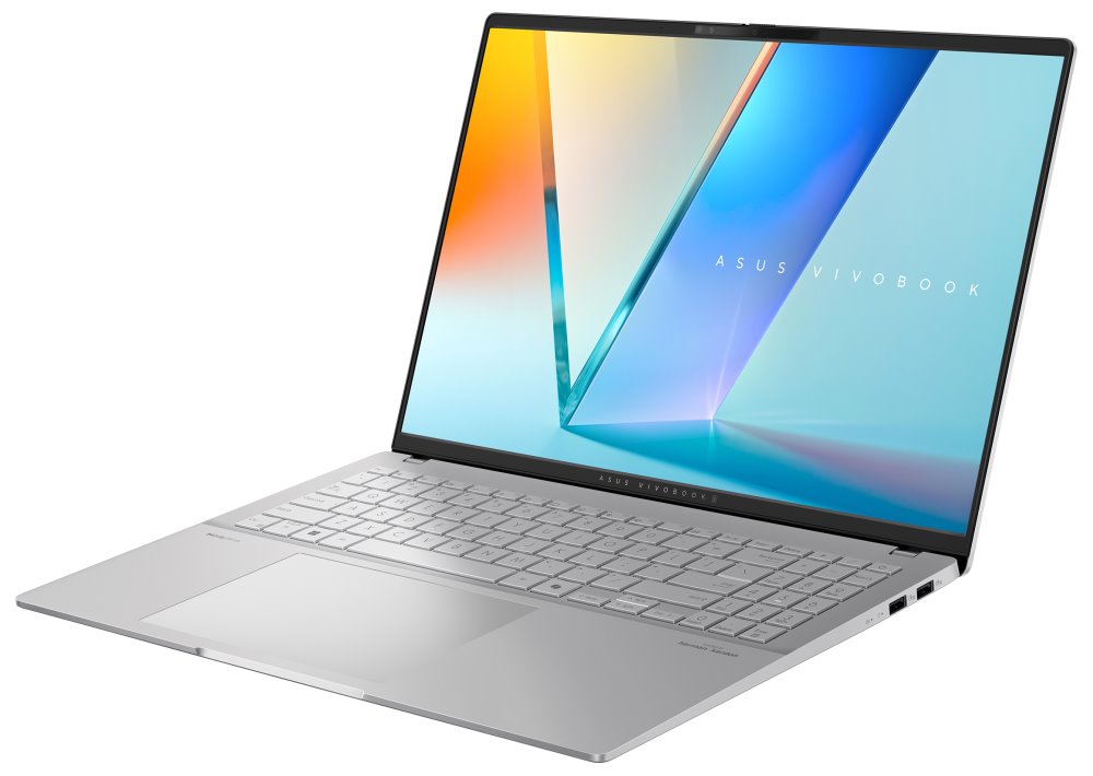 ASUS Vivobook S/ Ryzen AI 7 350/ 24GB/ 1TB SSD/ Radeon™ Graphics/ 16"WQXGA+,120HZ/ W11H/ stříbrný