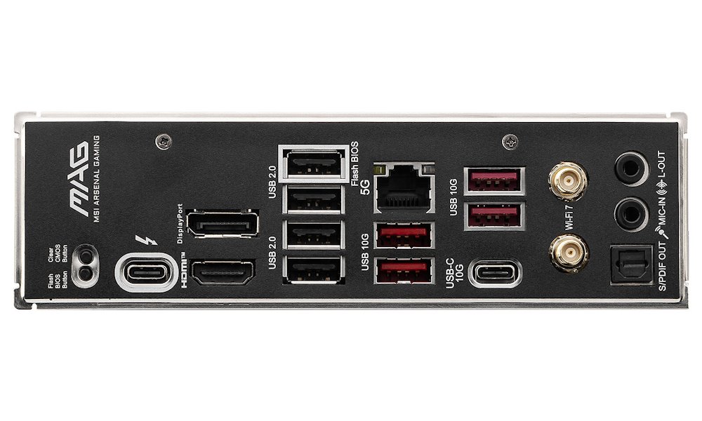 MSI MAG B860 TOMAHAWK WIFI / INTEL B860 / LGA1851 / 4x DDR5 / M.2 / WiFi / ATX