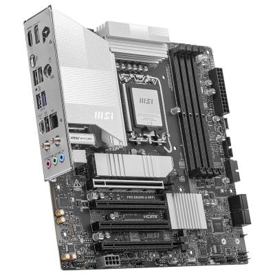 MSI PRO B860M-A WIFI / INTEL B860 / LGA1851 / 4x DDR5 / M.2 / WiFi / mATX