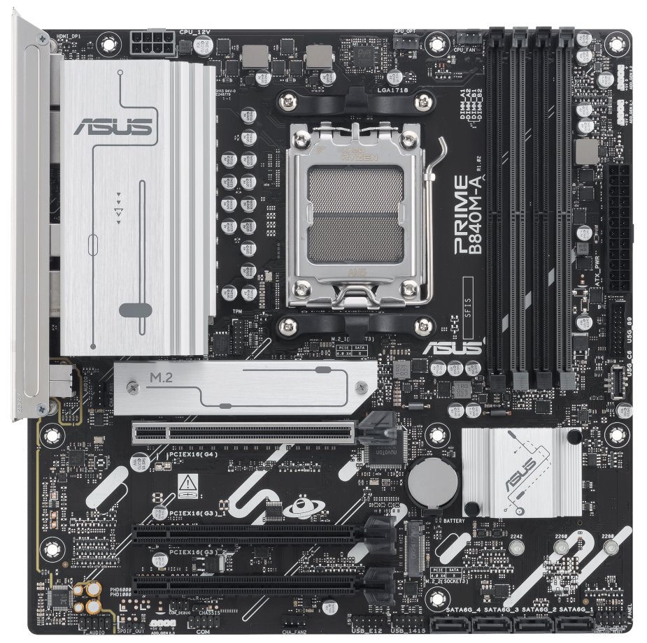 ASUS PRIME B840M-A-CSM / B840 / AM5 / DDR5 / 2x DP / HDMI / 3x M.2 / mATX