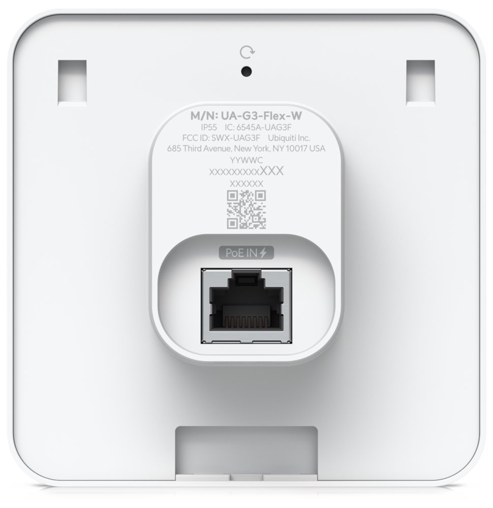 Ubiquiti UniFi Access G3 Reader Flex W - Přístupová čtečka, numerická klávesnice, krytí IP55, PoE, bílá