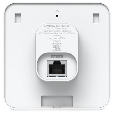 Ubiquiti UniFi Access G3 Reader Flex W - Přístupová čtečka, numerická klávesnice, krytí IP55, PoE, bílá