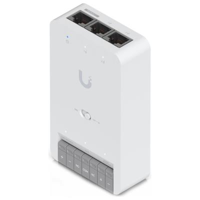 Ubiquiti UniFi Access Door Hub Mini - Rozbočovač, 2x PoE Out, 1x výstup 12V nebo Dry, 2x vstup senzor/tlačítko, 1x PoE++