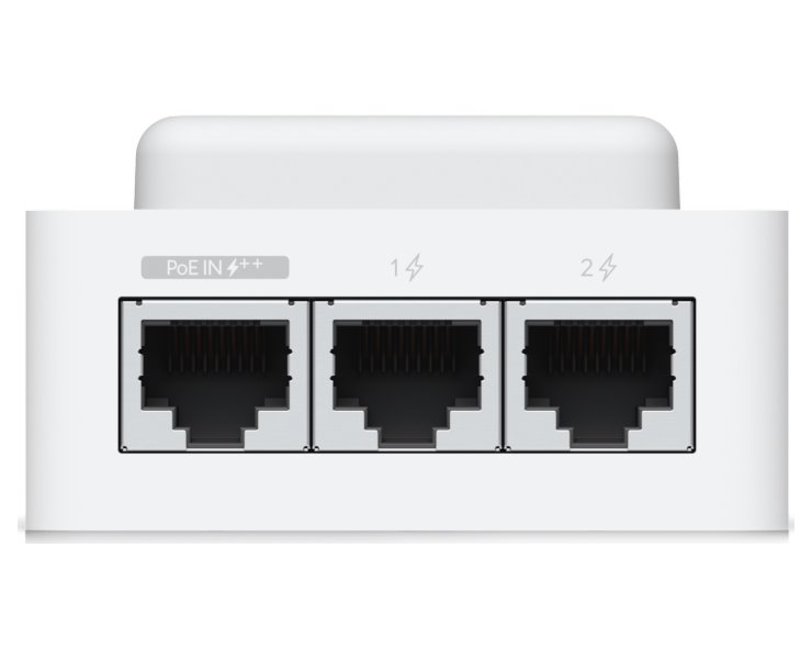 Ubiquiti UniFi Access Door Hub Mini - Rozbočovač, 2x PoE Out, 1x výstup 12V nebo Dry, 2x vstup senzor/tlačítko, 1x PoE++