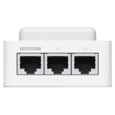 Ubiquiti UniFi Access Door Hub Mini - Rozbočovač, 2x PoE Out, 1x výstup 12V nebo Dry, 2x vstup senzor/tlačítko, 1x PoE++