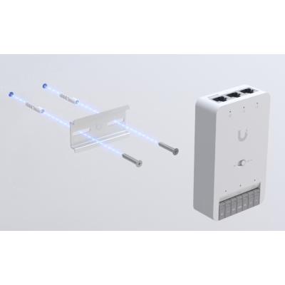 Ubiquiti UniFi Access Door Hub Mini - Rozbočovač, 2x PoE Out, 1x výstup 12V nebo Dry, 2x vstup senzor/tlačítko, 1x PoE++