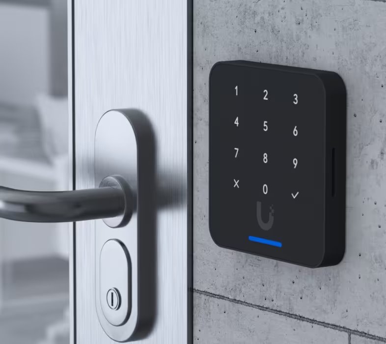 Ubiquiti UniFi Access G3 Reader Flex B - Přístupová čtečka, numerická klávesnice, krytí IP55, PoE, černá