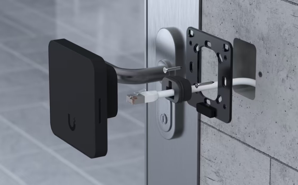 Ubiquiti UniFi Access G3 Reader Flex B - Přístupová čtečka, numerická klávesnice, krytí IP55, PoE, černá