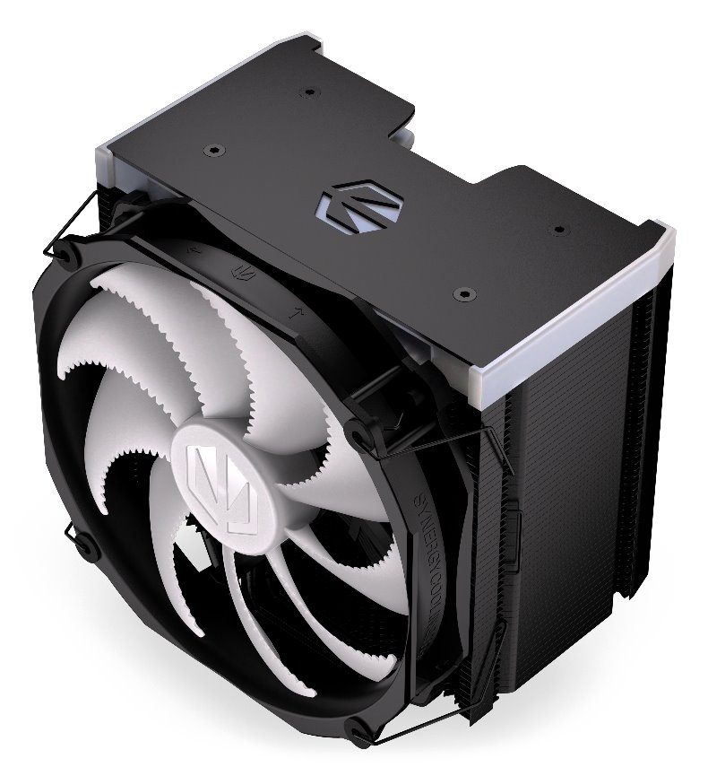 Endorfy chladič CPU Fortis 5 Black ARGB / 140mm fan/ 6 heatpipes / PWM / nanoreset controller / pro Intel i AMD / černý