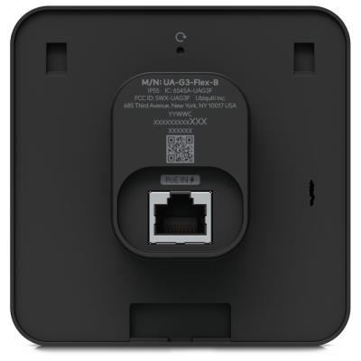 Ubiquiti UniFi Access G3 Reader Flex B - Přístupová čtečka, numerická klávesnice, krytí IP55, PoE, černá