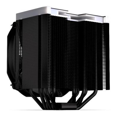 Endorfy chladič CPU Fortis 5 Black ARGB / 140mm fan/ 6 heatpipes / PWM / nanoreset controller / pro Intel i AMD / černý