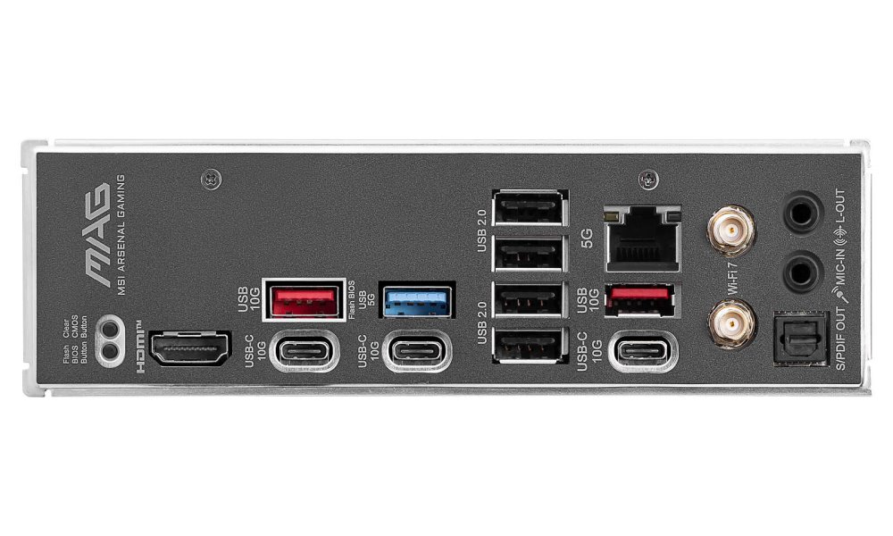 MSI MAG B850 TOMAHAWK MAX WIFI / AMD B850 / AM5 / 4x DDR5 / M.2 / WiFi / ATX