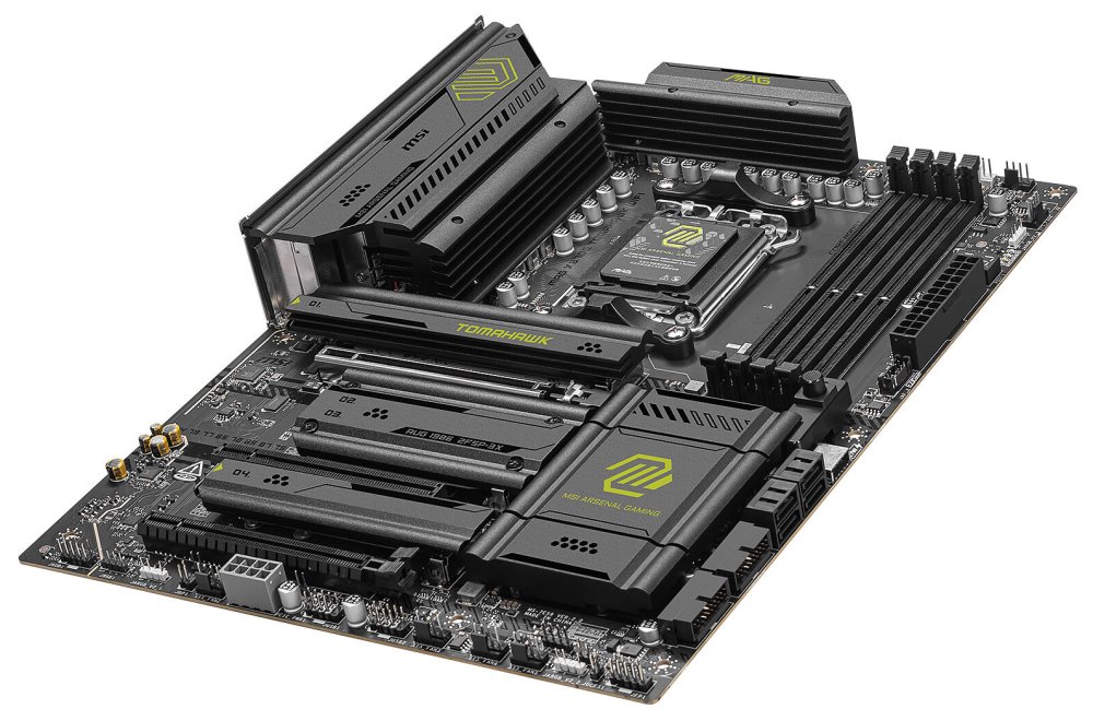 MSI MAG X870E TOMAHAWK WIFI / AMD X870E / AM5 / 4x DDR5 / M.2 / USB4 / WiFi / ATX