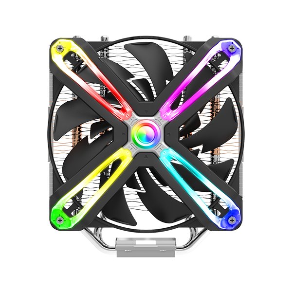 POŠKOZENÝ OBAL - Zalman chladič CPU CNPS17X / 140mm RGB ventilátor / heatpipe / PWM / výška 160mm / pro AMD i Intel