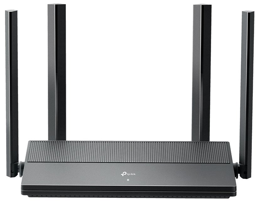TP-Link EX222 - AX1800 Dualband router, 1x GWAN, 3x GLAN, EasyMesh