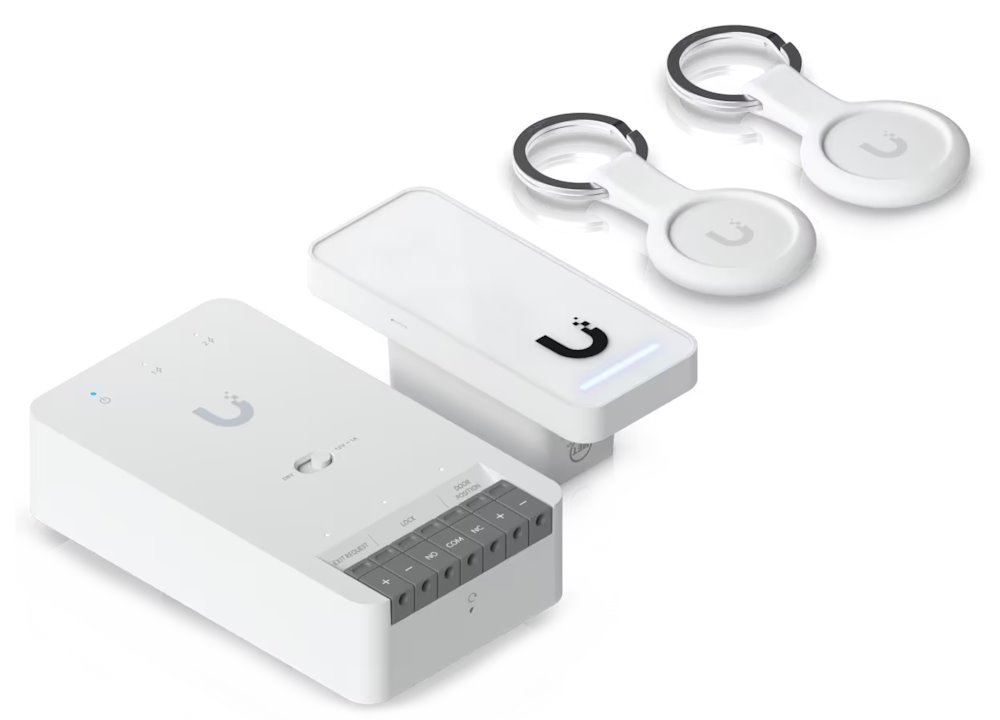 Ubiquiti UniFi Access G3 Starter Kit - Sada, 1x Hub Door Mini, 1x čtečka G3, 2x čip