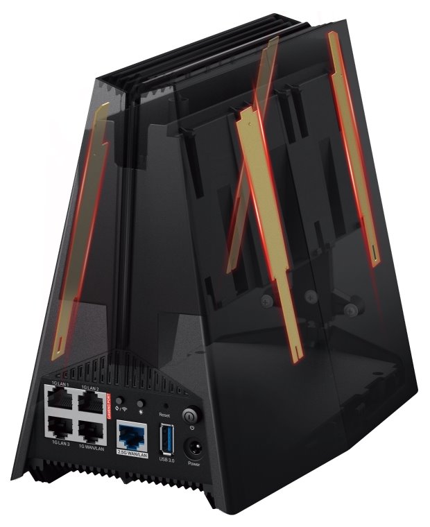 TP-Link Archer GXE75 AXE5400 Herní router, 1x 2,5G WAN/LAN, 4x GLAN, USB 3.0, EasyMesh