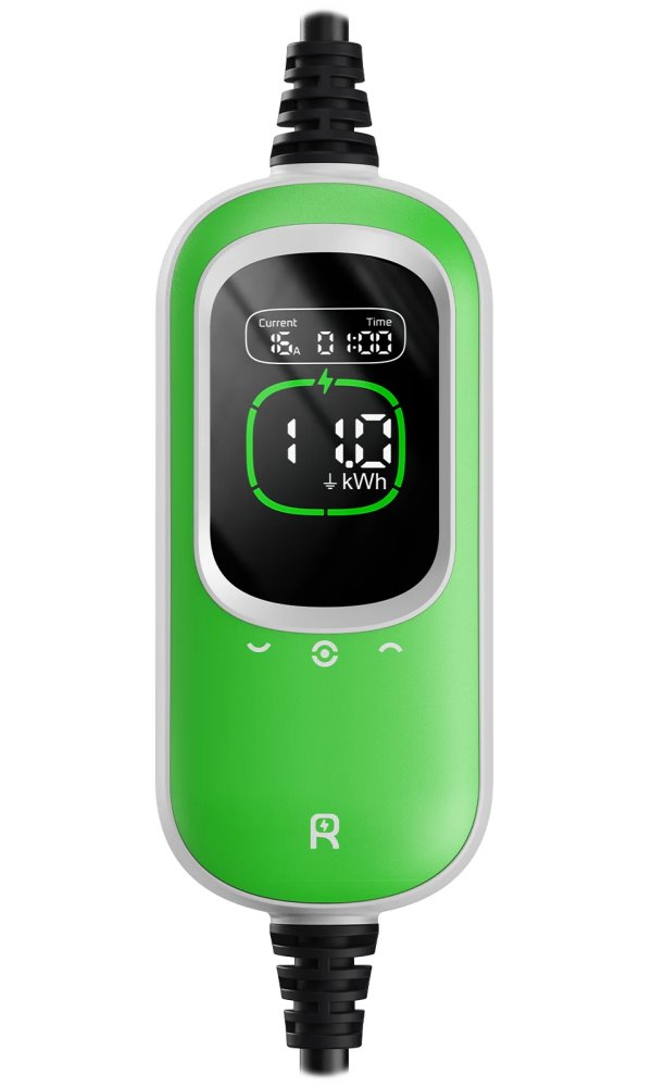 EVSE AC přenosná, třifázová nabíječka pro elektromobily, pro domácnosti, 11kW, 400V, 16A, 6m kabel s konektorem T2