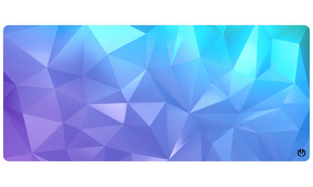 Endorfy podložka pod myš Crystal XL Blue / 900×400×3 mm / voděodolná / modrá