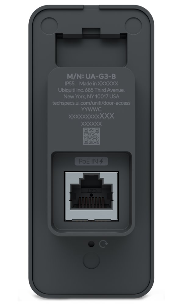 Ubiquiti UniFi Access G3 Reader B - Přístupová NFC čtečka, krytí IP55, PoE, černá