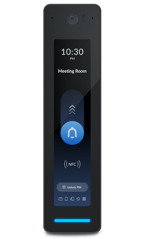 Ubiquiti UniFi Access G3 Reader Pro B - Přístupová NFC čtečka s kamerou, dotykový displej, krytí IP55, PoE, černá