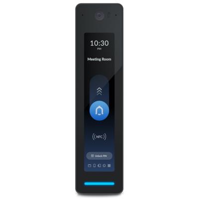 Ubiquiti UniFi Access G3 Reader Pro B - Přístupová NFC čtečka s kamerou, dotykový displej, krytí IP55, PoE, černá