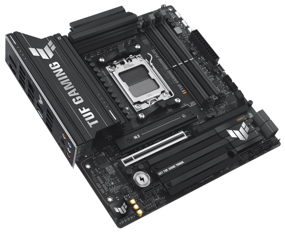 ASUS TUF GAMING B850M-PLUS / B850 / AM5 / DDR5 / DP / HDMI / USB-C / 3x M.2 / mATX