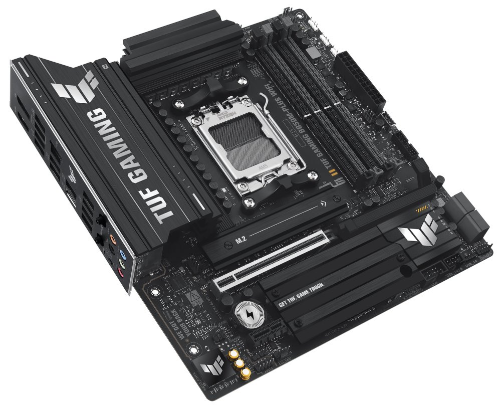 ASUS TUF GAMING B850M-PLUS WIFI / B850 / AM5 / DDR5 / DP / HDMI / USB-C / 3x M.2 / WIFI / mATX