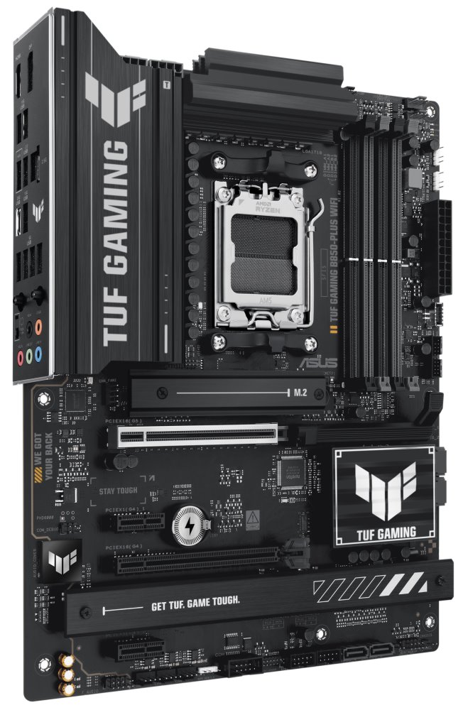 ASUS TUF GAMING B850-PLUS WIFI / B850 / AM5 / DDR5 / DP / HDMI / USB-C / 3x M.2 / WiFi / ATX