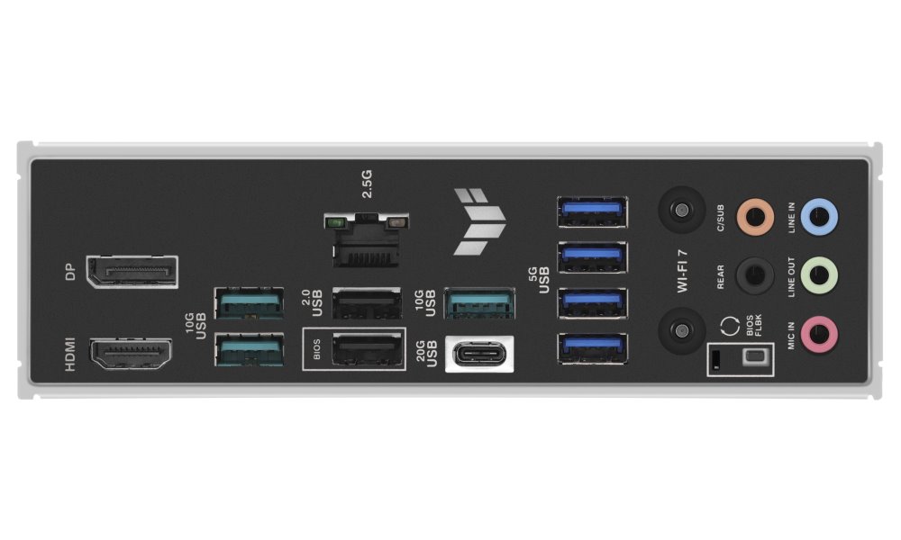 ASUS TUF GAMING B850-PLUS WIFI / B850 / AM5 / DDR5 / DP / HDMI / USB-C / 3x M.2 / WiFi / ATX