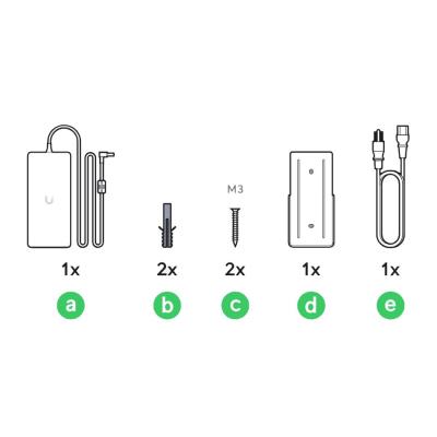 Ubiquiti UniFi AC Adapter 210W - Napájecí adaptér pro UniFi Switch Ultra, Flex 2.5G 8 PoE a Pro Max 16 PoE, 54V, 210W