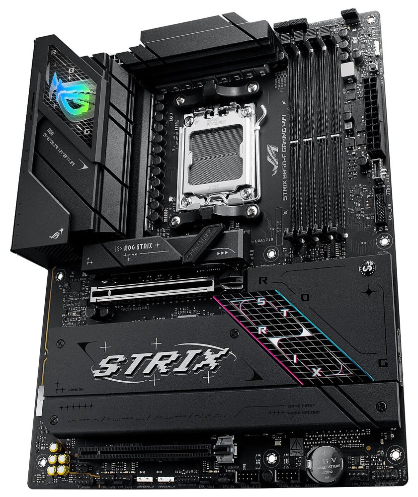 ASUS ROG STRIX B850-F GAMING WIFI / B850 / AM5 / DDR5 / DP / USB-C / 4x M.2 / WiFi / ATX