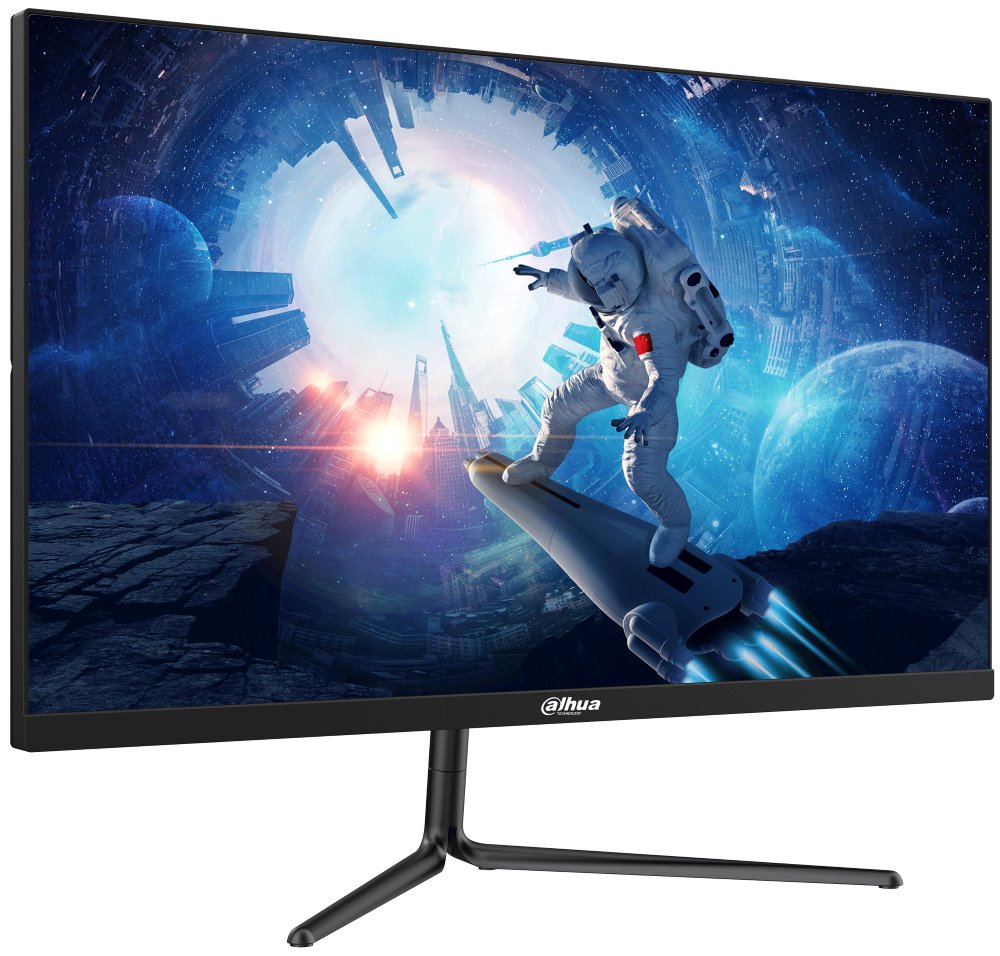 POŠKOZENÝ OBAL - DAHUA 24" LED LM24-E231/ herní/ IPS panel/ 1920x1080 (FHD)/ 1000:1/ 1ms/ 300 cd/m2/ HDMI/ DP/ VESA 75x75/ čer...