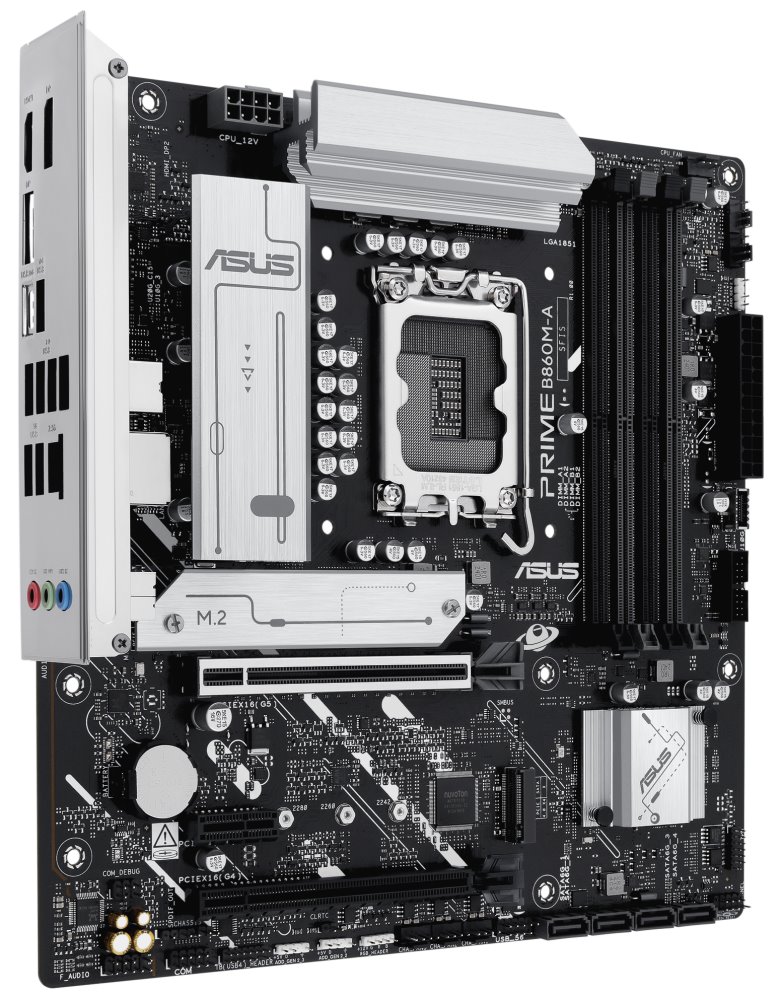 ASUS PRIME B860M-A-CSM / B860 / LGA1851 / DDR5 / DP / HDMI / 2x M.2 / mATX