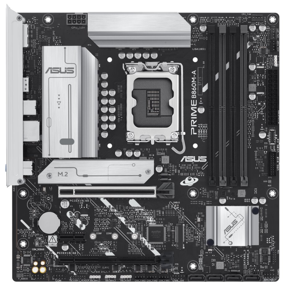 ASUS PRIME B860M-A-CSM / B860 / LGA1851 / DDR5 / DP / HDMI / 2x M.2 / mATX