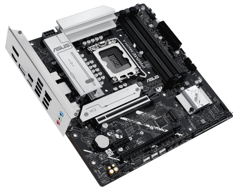 ASUS PRIME B860M-A-CSM / B860 / LGA1851 / DDR5 / DP / HDMI / 2x M.2 / mATX