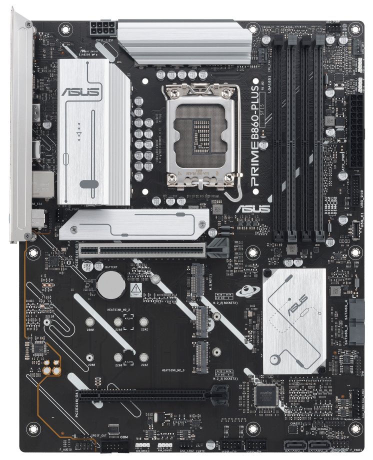 ASUS PRIME B860-PLUS-CSM / B860 / LGA1851 / DDR5 / DP / HDMI / 3x M.2 / ATX