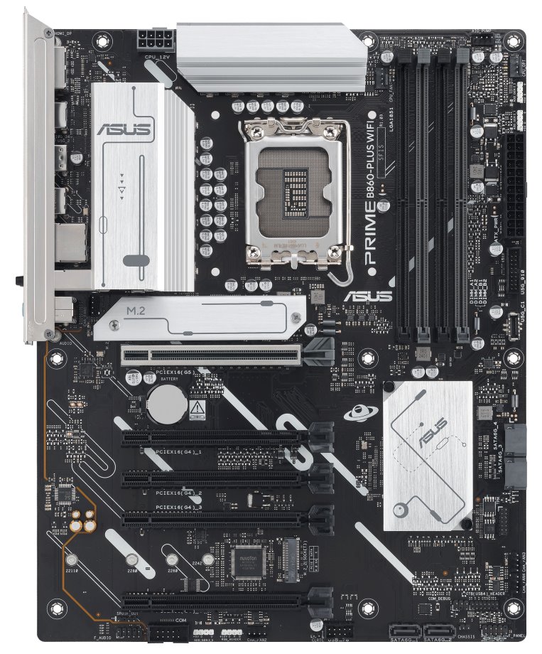 ASUS PRIME B860-PLUS WIFI / B860 / LGA1851 / DDR5 / DP / HDMI / 2x M.2 / WiFi / ATX