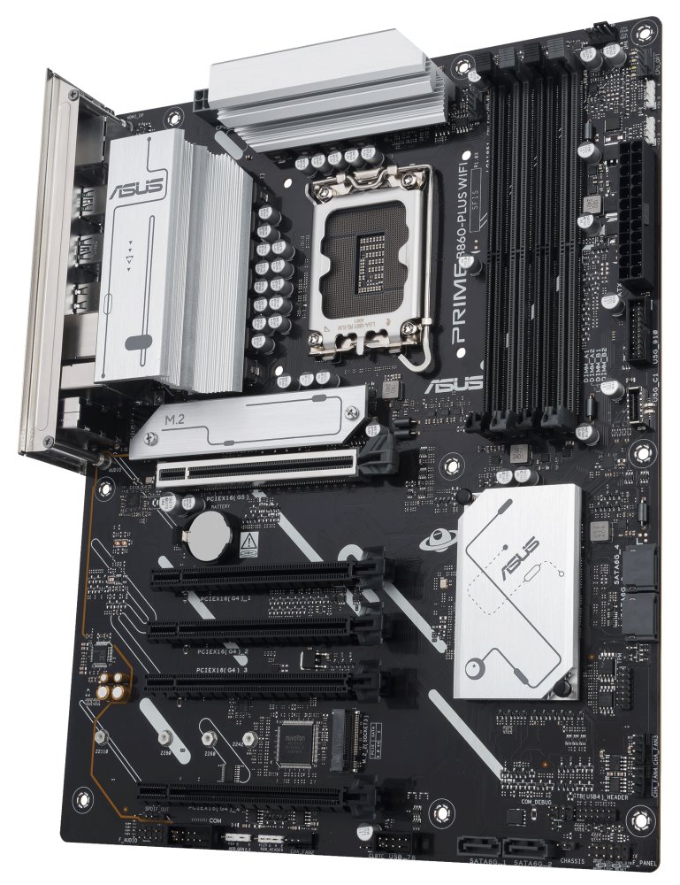 ASUS PRIME B860-PLUS WIFI / B860 / LGA1851 / DDR5 / DP / HDMI / 2x M.2 / WiFi / ATX