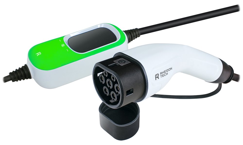 EVSE AC přenosná, třifázová nabíječka pro elektromobily, pro domácnosti, 11kW, 400V, 16A, 6m kabel s konektorem T2