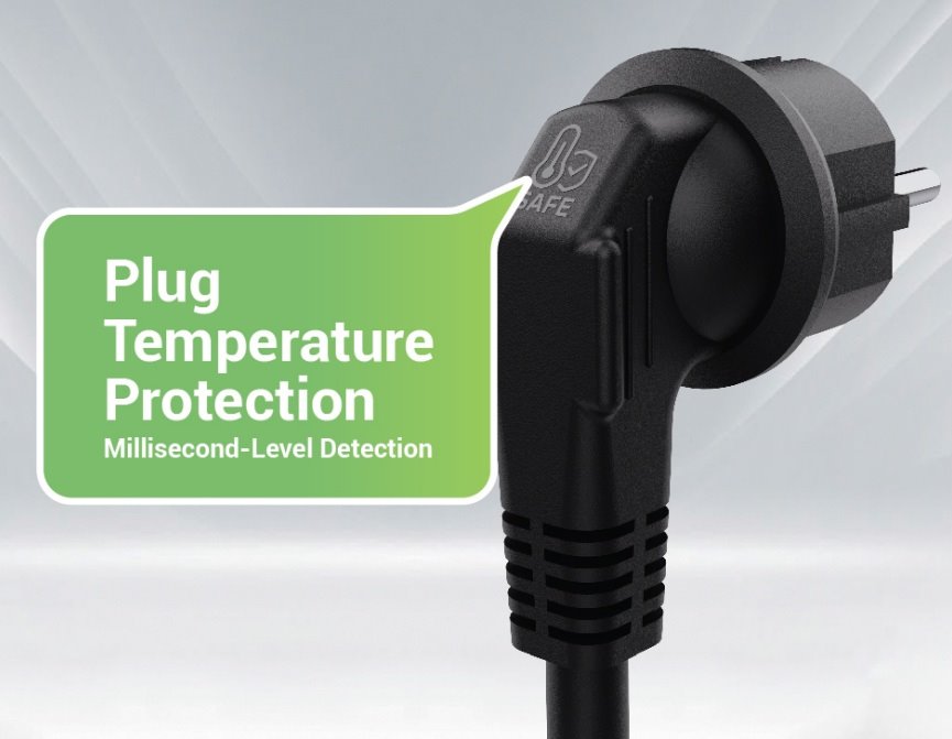 EVSE AC přenosná, třifázová nabíječka pro elektromobily, pro domácnosti, 11kW, 400V, 16A, 6m kabel s konektorem T2