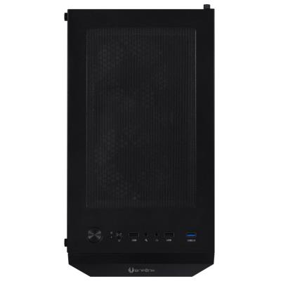 BitFenix skříň C50 Negro / ATX /  4x 120mm FRGB fan / 2xUSB 2.0 / USB 3.0 / tvrzené sklo / černá