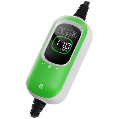 EVSE AC přenosná, třifázová nabíječka pro elektromobily, pro domácnosti, 11kW, 400V, 16A, 6m kabel s konektorem T2